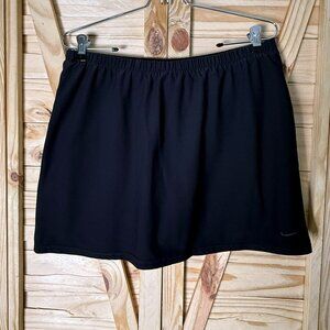 Large, Black, Nike, Skort